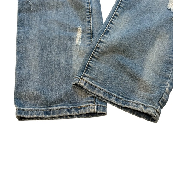 Balmain Paris T551 B658 Distressed Biker Moto Jeans, Sz W34/L31 - Picture 13 of 16